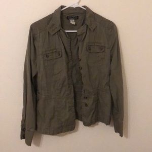 Olive green jacket